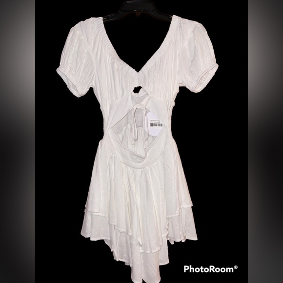 Princess Polly Perry Romper - White - Size 4 - NWT - Picture 4 of 6
